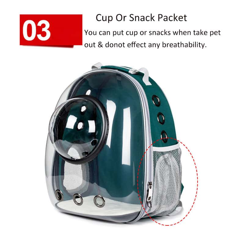 space capsule pet carrier backpack